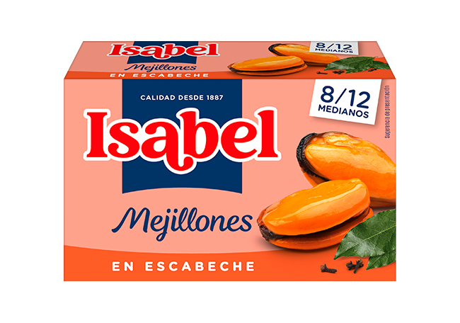 Latas de Mejillones en Escabeche de Isabel ¡Deliciosos!